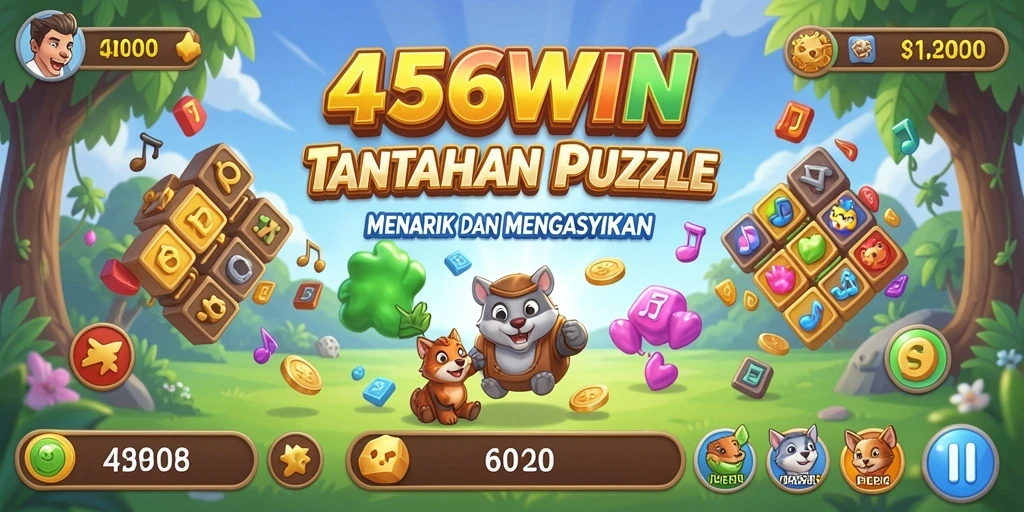 Screenshot gameplay <strong>456WIN</strong> menampilkan tantangan puzzle yang menarik.