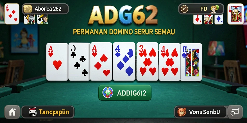 Tampilan gameplay ADG62 yang seru dan interaktif.
