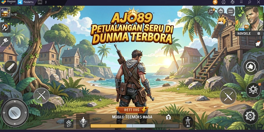 Gameplay AJO89 yang menakjubkan di dunia terbuka.