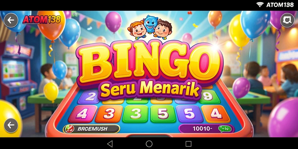 Screenshot gameplay ATOM138 yang seru dan penuh aksi Bingo.