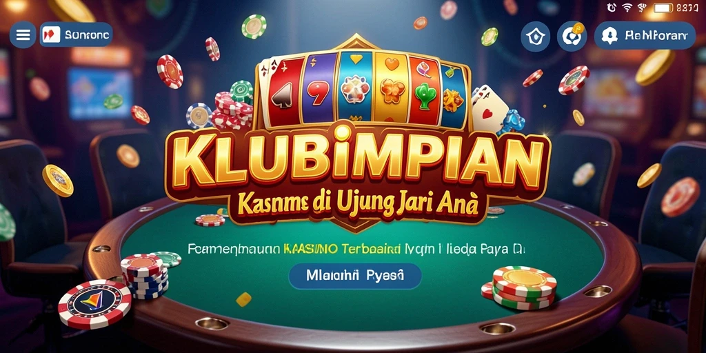 Tangkapan layar permainan KLUBIMPIAN menampilkan aksi kasino yang mendebarkan.