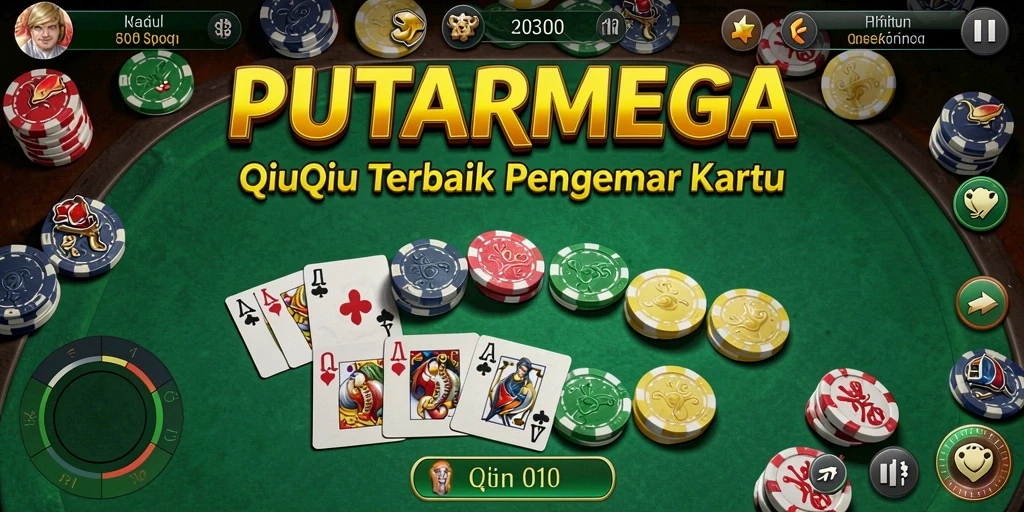 Tampilan gameplay QiuQiu yang seru dan menarik.