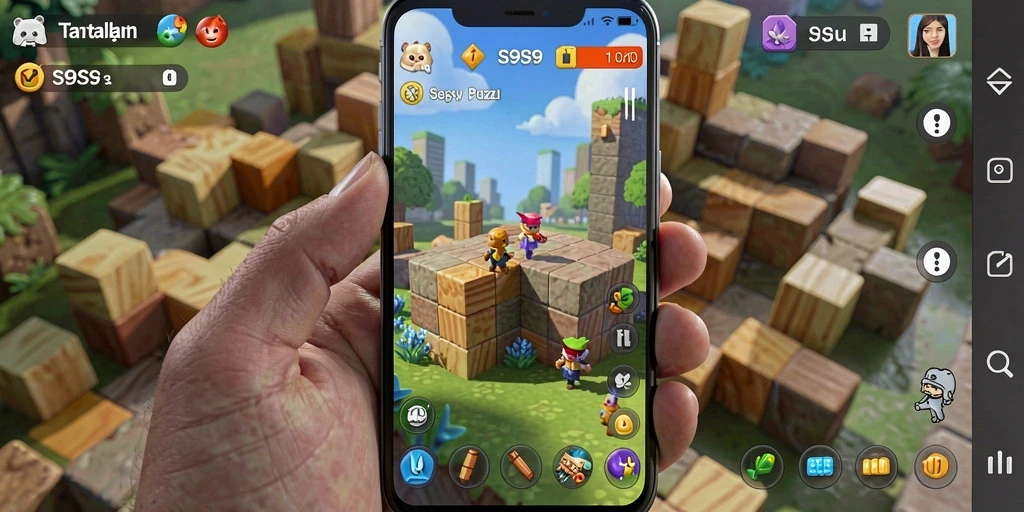 Tangkapan layar S9S9 menampilkan gameplay seru dan menantang.