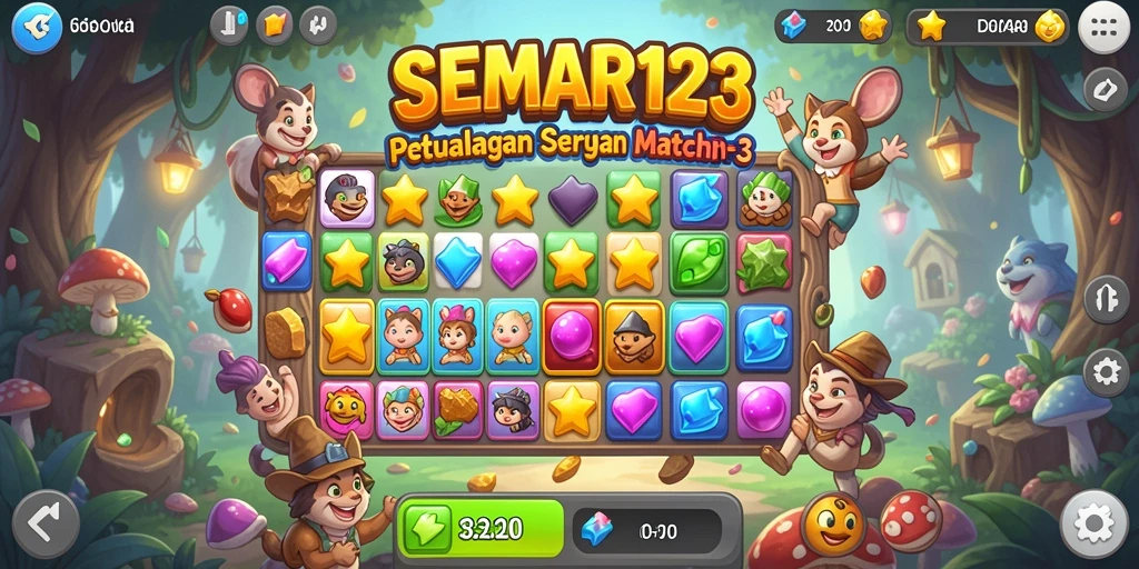 Tampilkan gameplay seru SEMAR123 dengan grafis menawan.