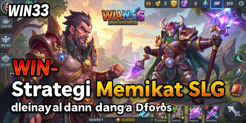 Tangkapan layar gameplay menunjukkan aksi strategi mendalam di WIN33.