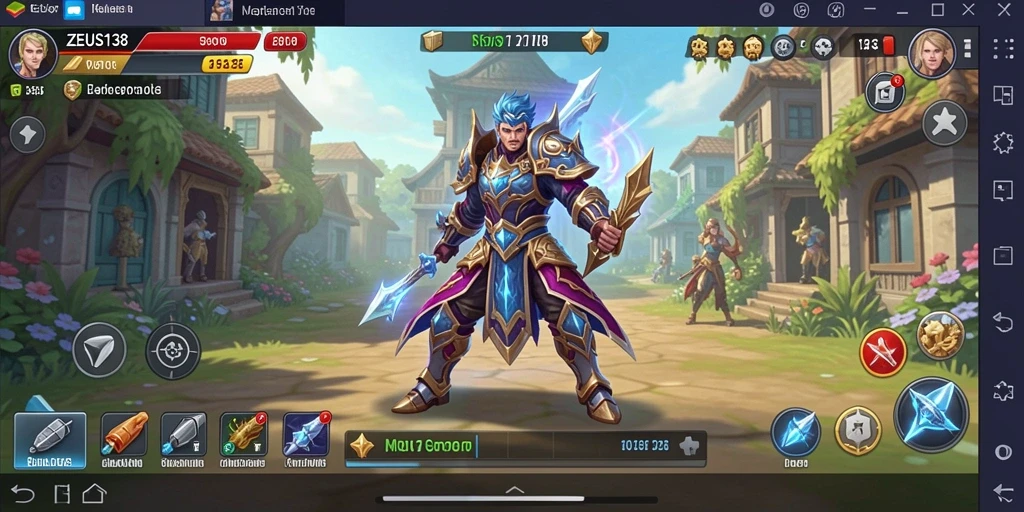 Tampilan menarik dari gameplay ZEUS138 di dunia simulasi.
